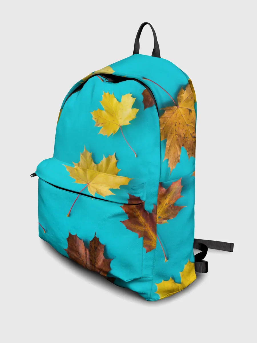 Рюкзак джинсовый / Кленовый листочек