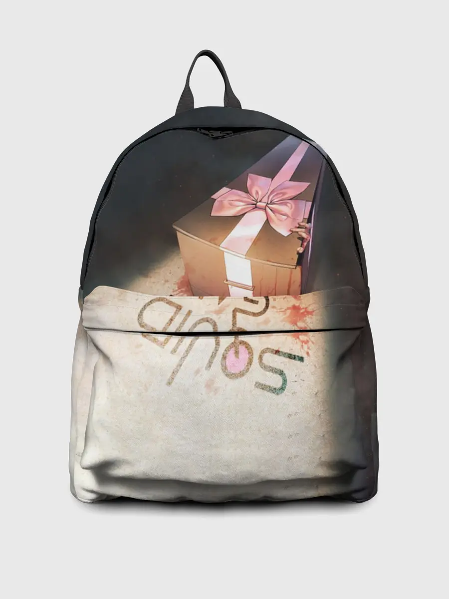 Рюкзак джинсовый / ИГРА В КАЛЬМАРА ГРОБ | SQUID GAME