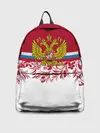 Рюкзак джинсовый / Российский герб