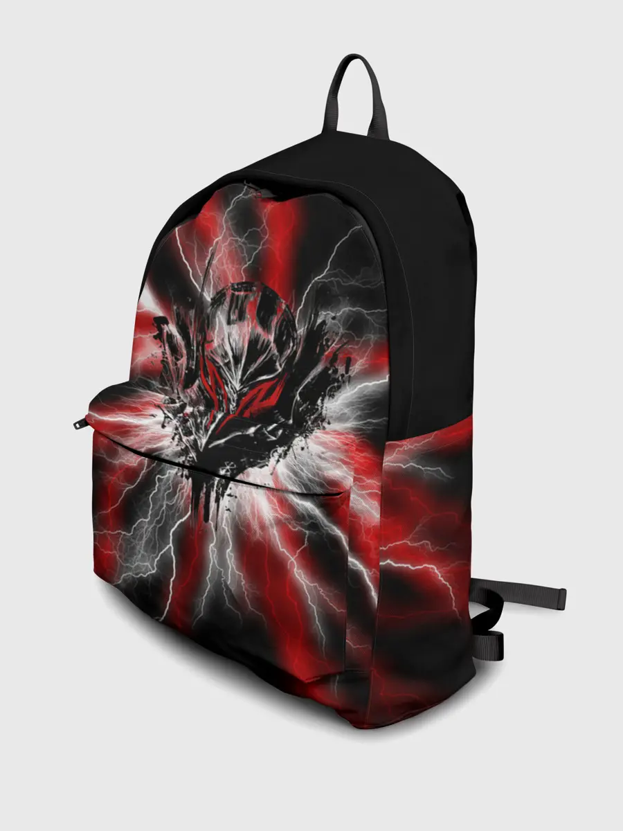 Рюкзак джинсовый / Berserk разряд молнии