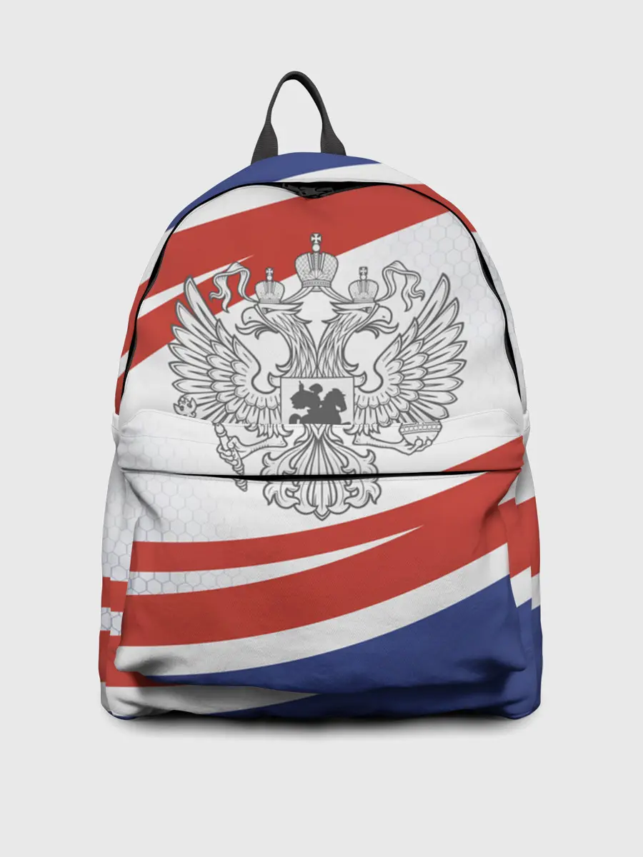 Рюкзак джинсовый / Герб России