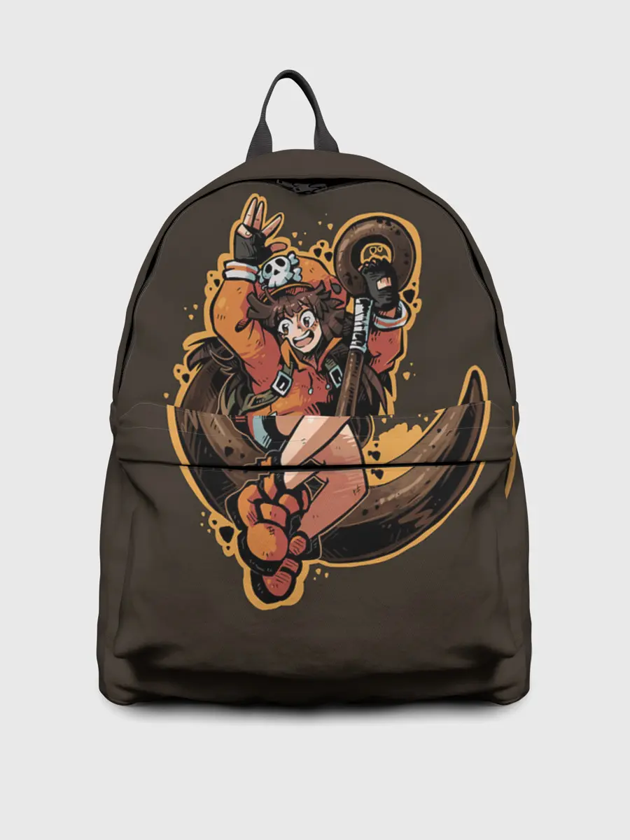 Рюкзак джинсовый / Мэй с якорем