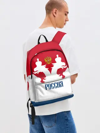 Рюкзак джинсовый / Russia Team