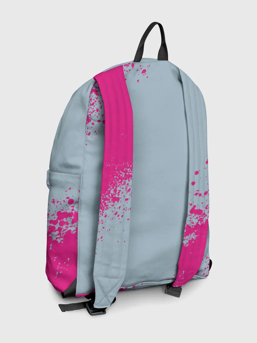 Рюкзак джинсовый / 067 | Розовые брызги
