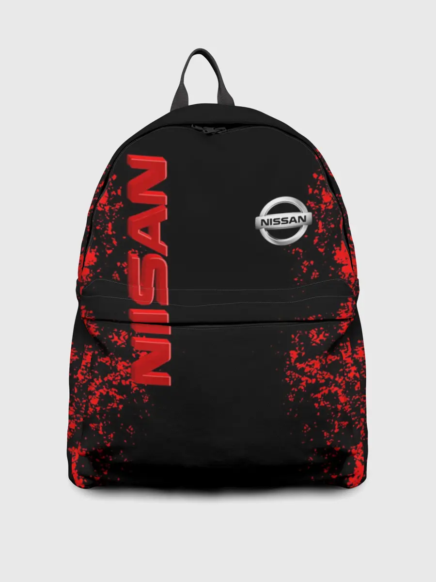 Рюкзак джинсовый / NISSAN RED