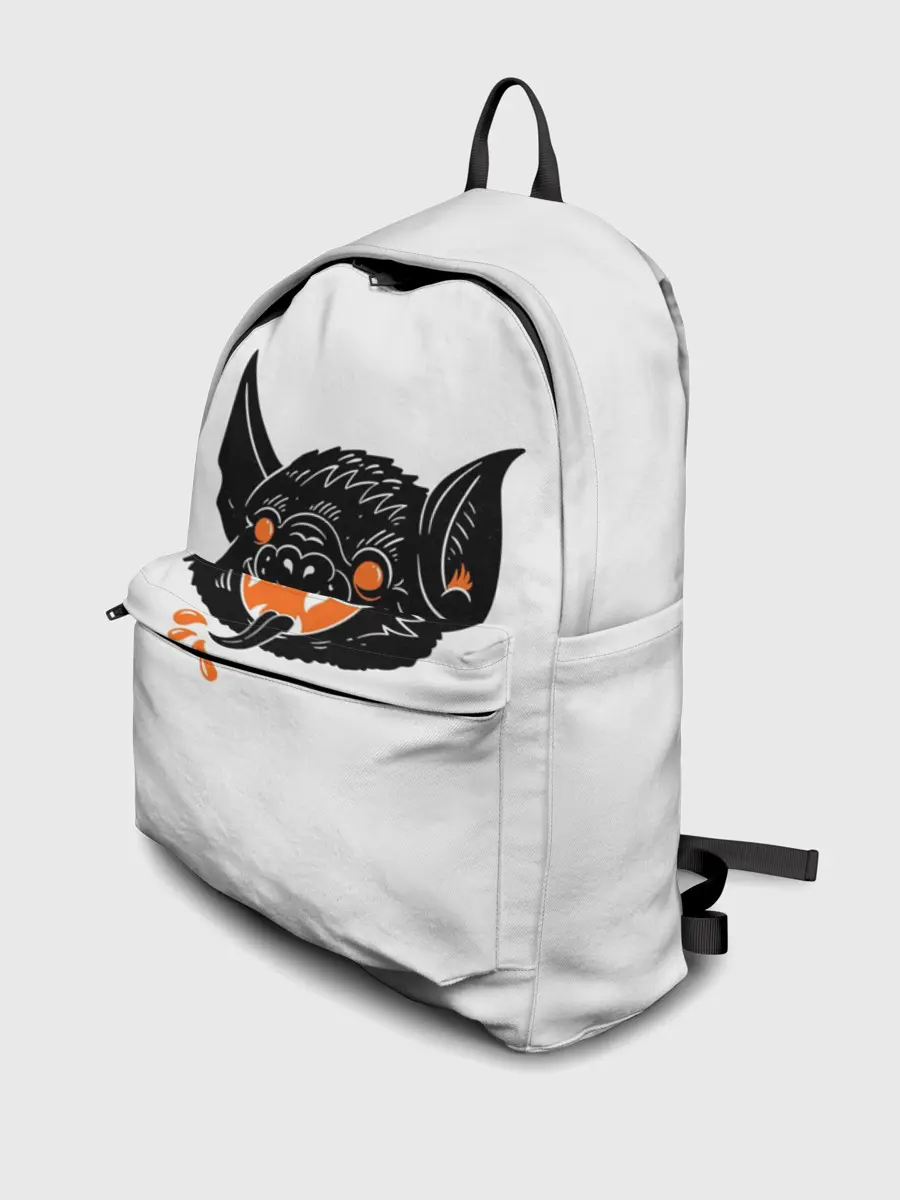 Рюкзак джинсовый / Черная Летучая Мышь