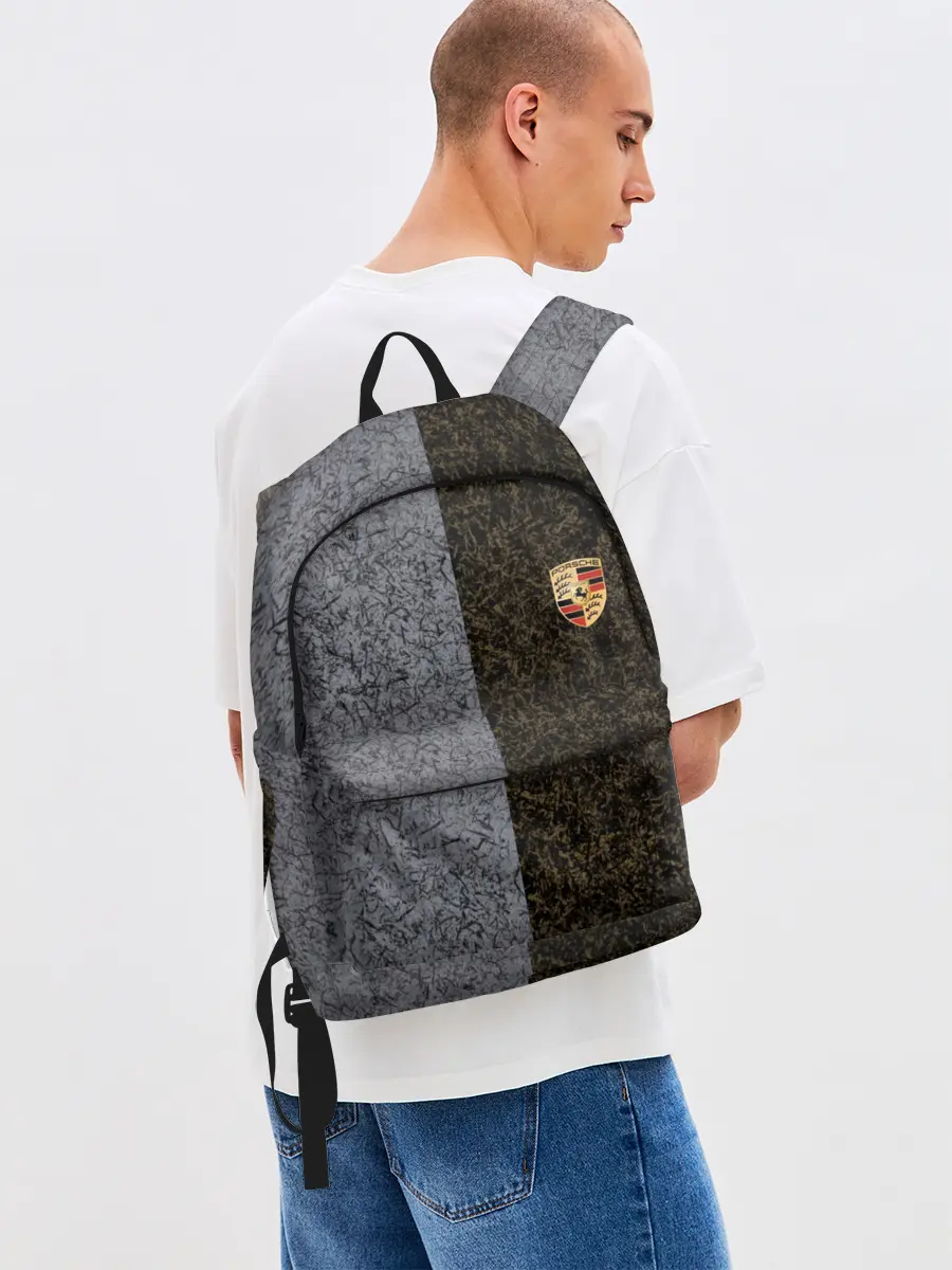 Рюкзак джинсовый / Полярность металлических цветов