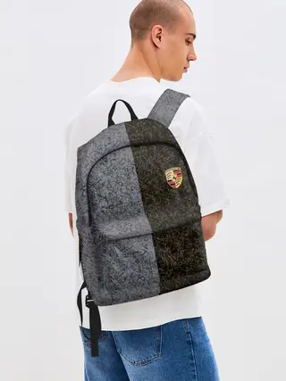 Рюкзак джинсовый / Полярность металлических цветов