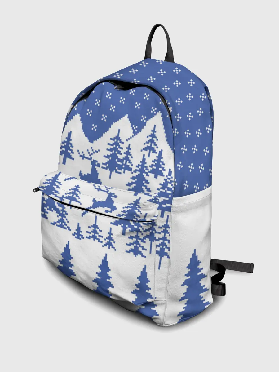 Рюкзак джинсовый / Горные Олени