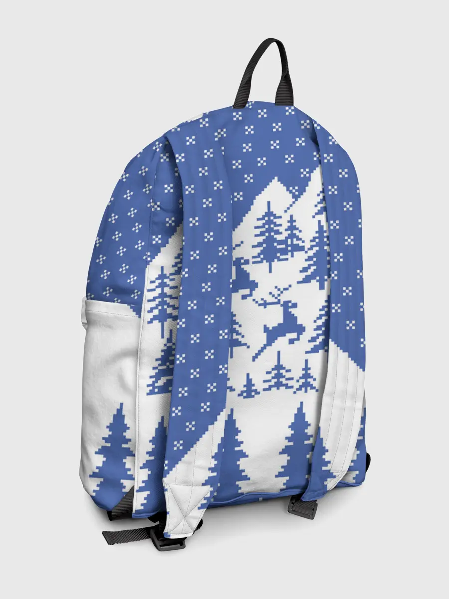 Рюкзак джинсовый / Горные Олени