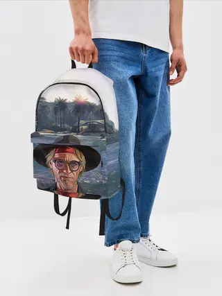 Рюкзак джинсовый / El Rubio Cayo Perico GTA 5 ONLINE