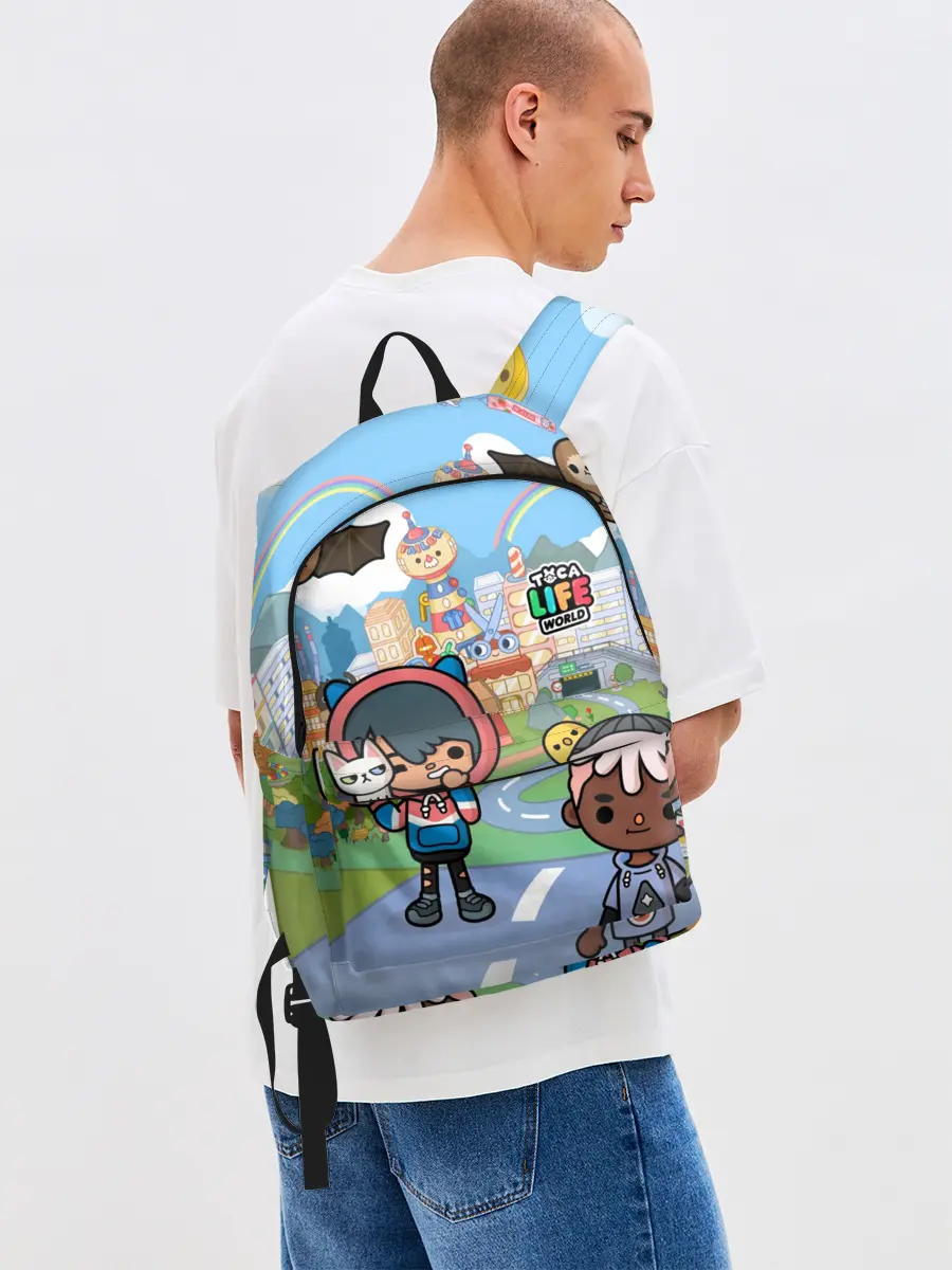 Рюкзак джинсовый / Toca Boca | Город