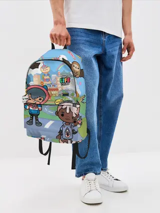 Рюкзак джинсовый / Toca Boca | Город