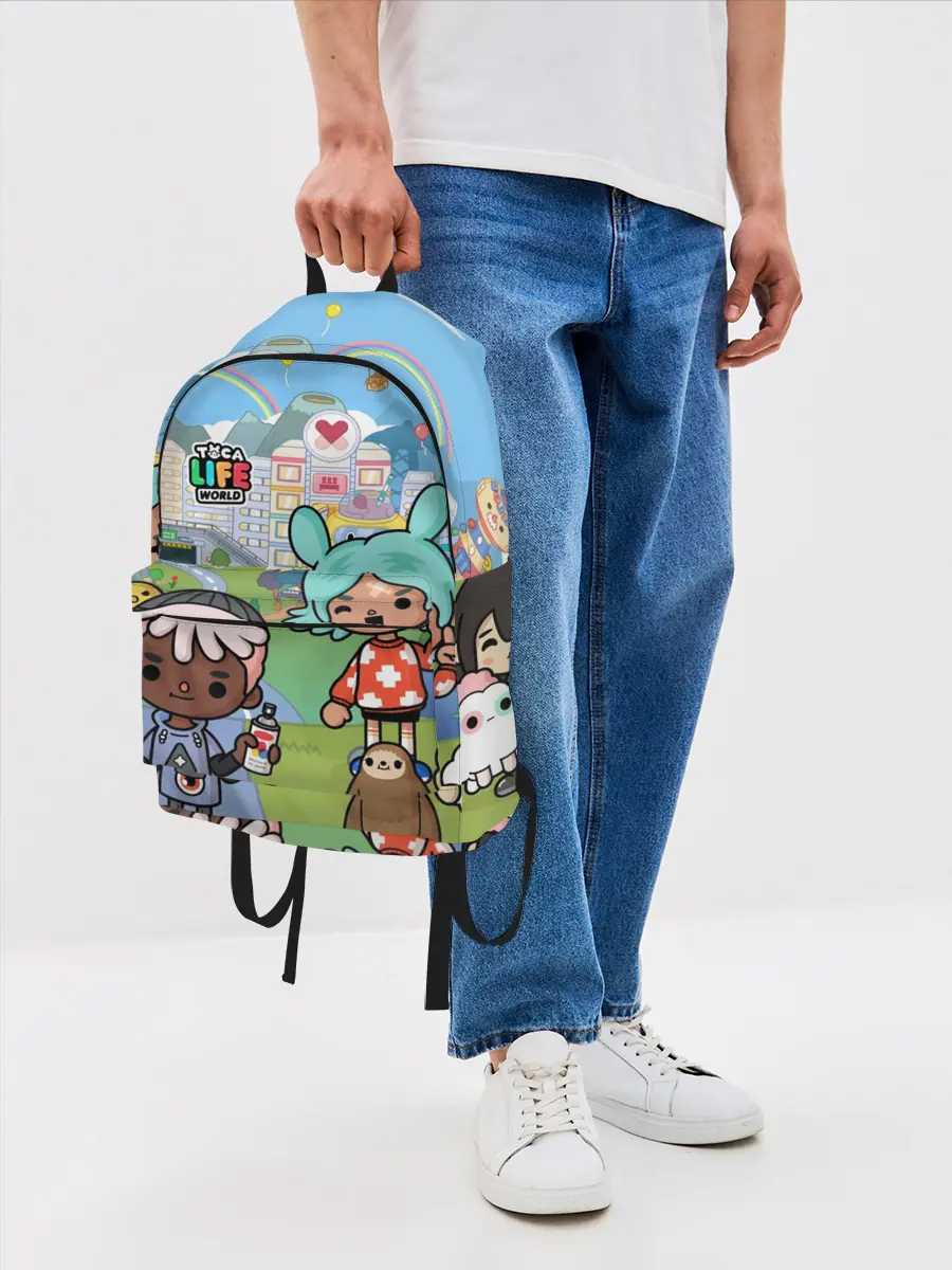 Рюкзак джинсовый / Toca Boca | Мир