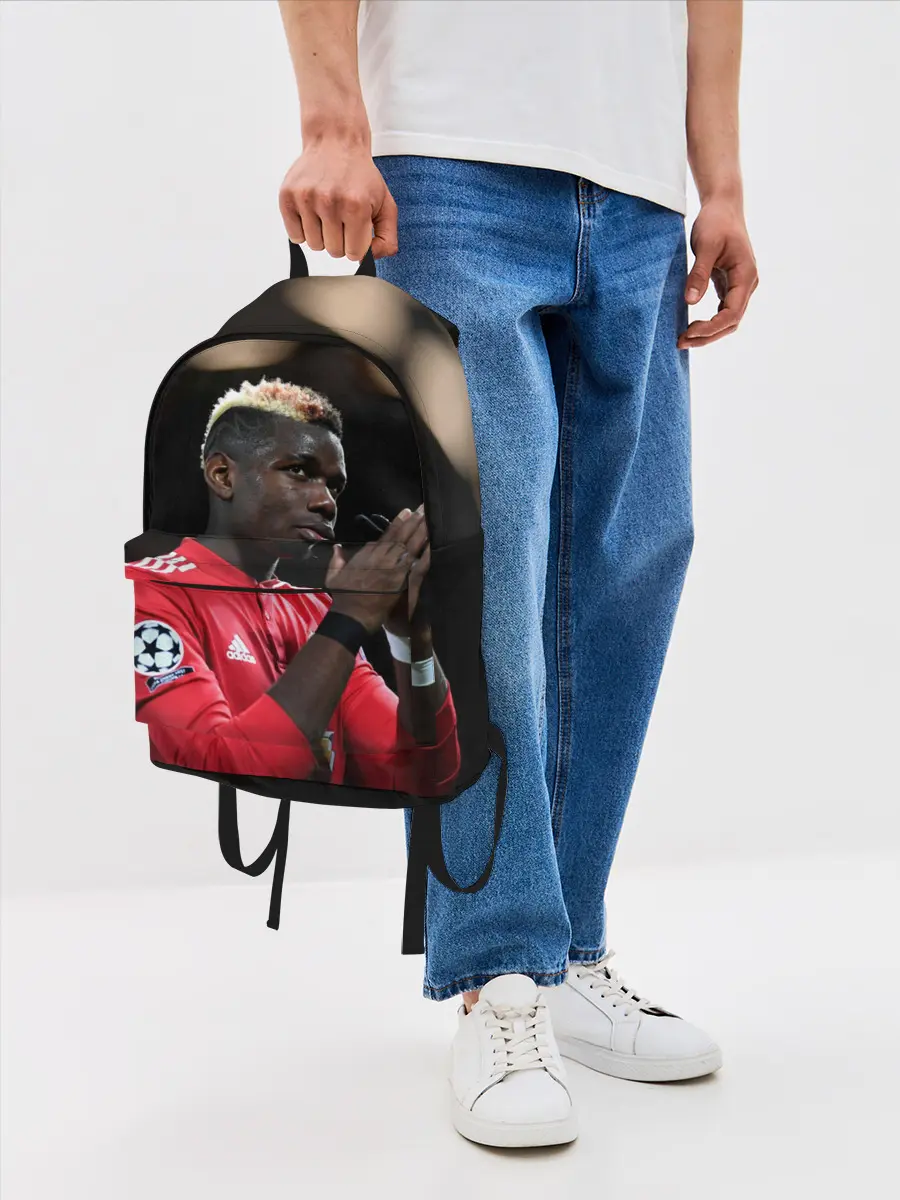 Рюкзак джинсовый / Поль Погба, Pogba