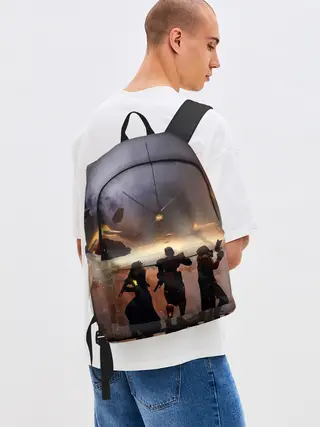 Рюкзак джинсовый / DESTINY 2 ВОЙНА, СТРАЖИ