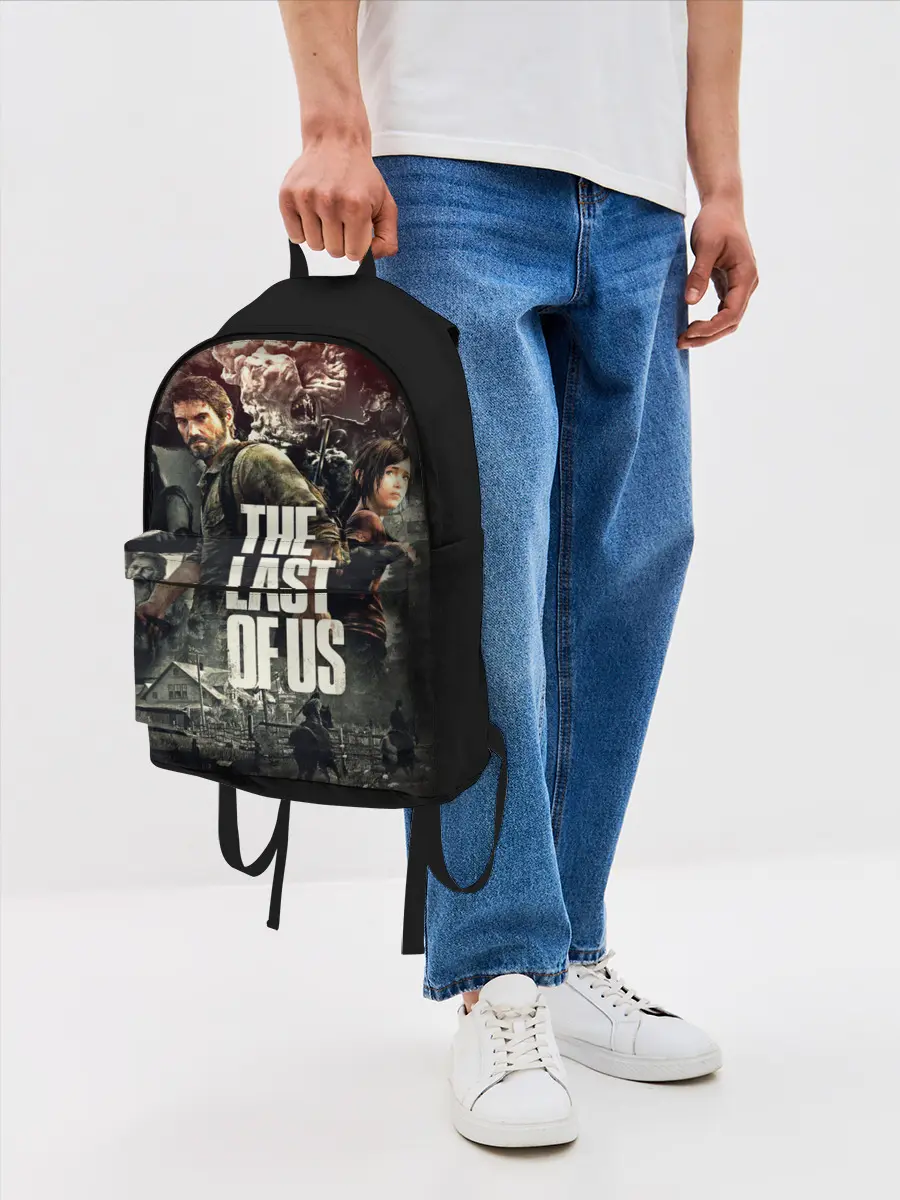 Рюкзак джинсовый / THE LAST OF US ЩЕЛКУНЫ