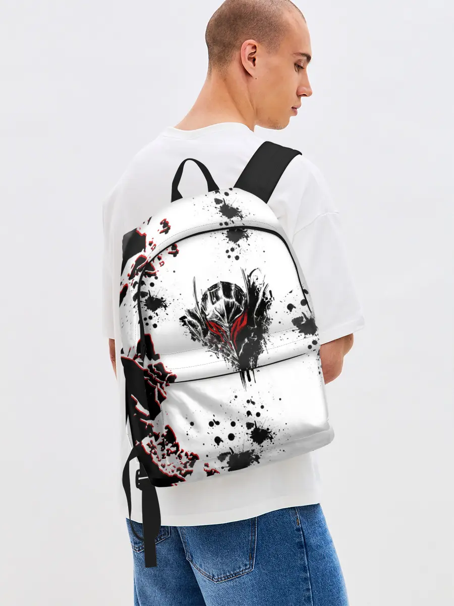 Рюкзак джинсовый / Берсерк черная маска.