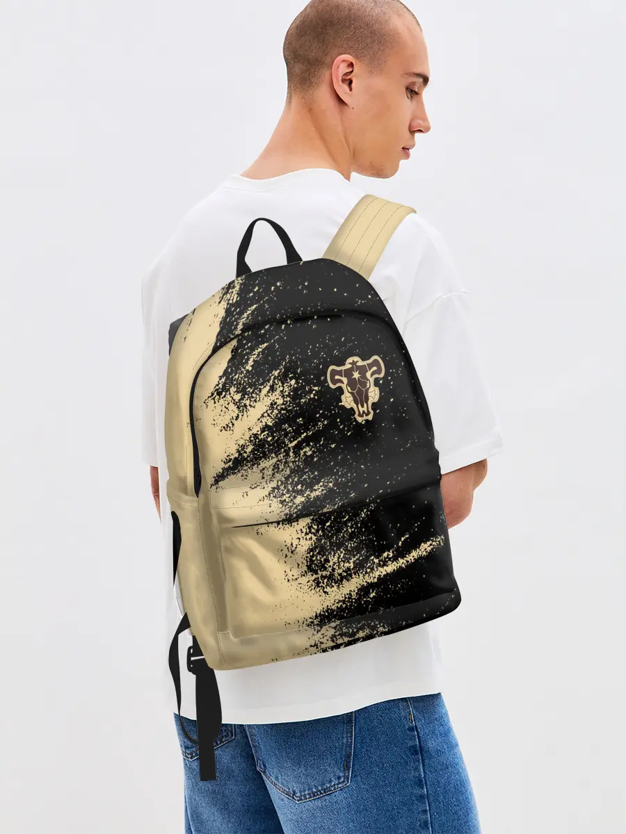 Рюкзак джинсовый / Black clover bull.