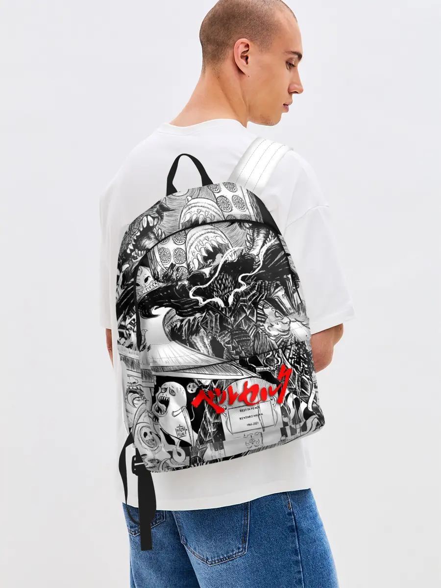 Рюкзак джинсовый / АНИМЕ БЕРСЕРК | BERSERK