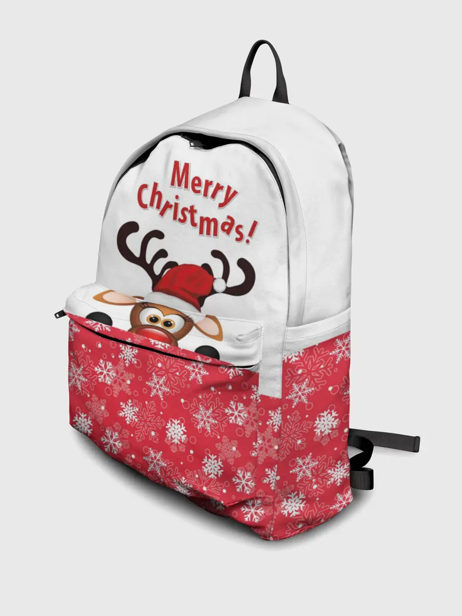 Рюкзак джинсовый / Оленёнок