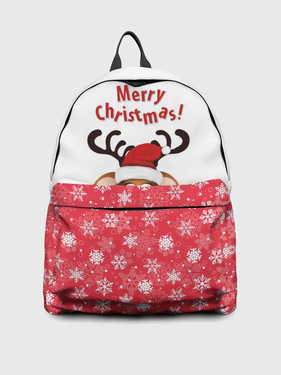 Рюкзак джинсовый / Оленёнок