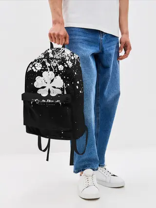 Рюкзак джинсовый / Black clover: Asta