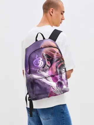 Рюкзак джинсовый / DESTINY 2 HUNTER LOGO