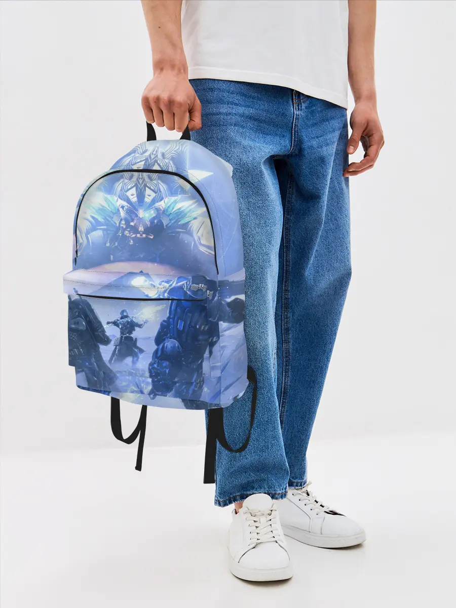 Рюкзак джинсовый / DESTINY 2 ЛЕДЯНОЙ МАРС / СТРАЖИ