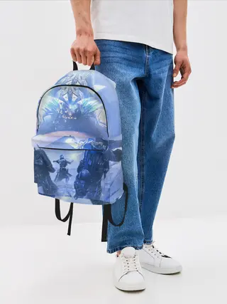 Рюкзак джинсовый / DESTINY 2 ЛЕДЯНОЙ МАРС / СТРАЖИ