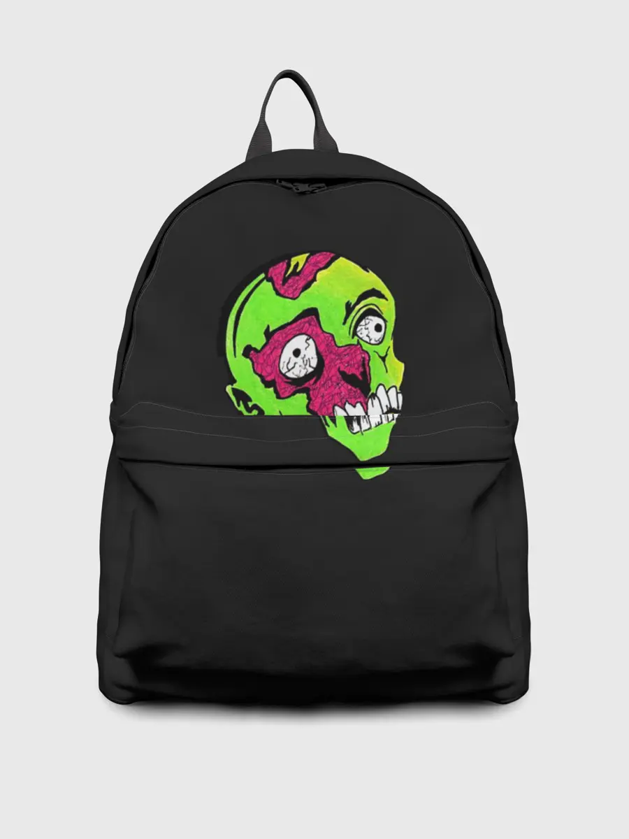 Рюкзак джинсовый / Undead. Cartoon Style