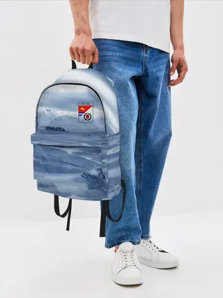 Рюкзак джинсовый / Оротукан | Без текста