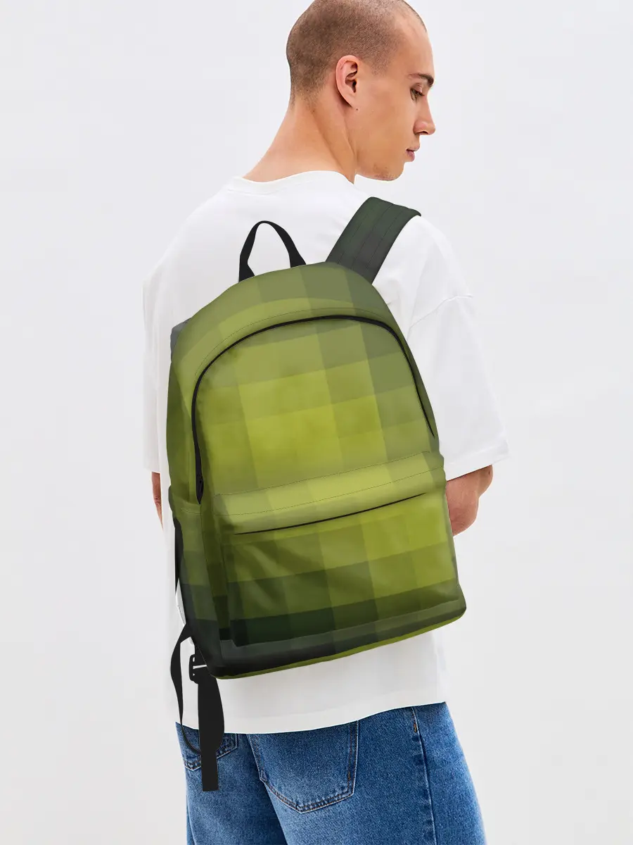 Рюкзак джинсовый / Милитари мозаика