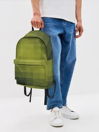 Рюкзак джинсовый / Милитари мозаика