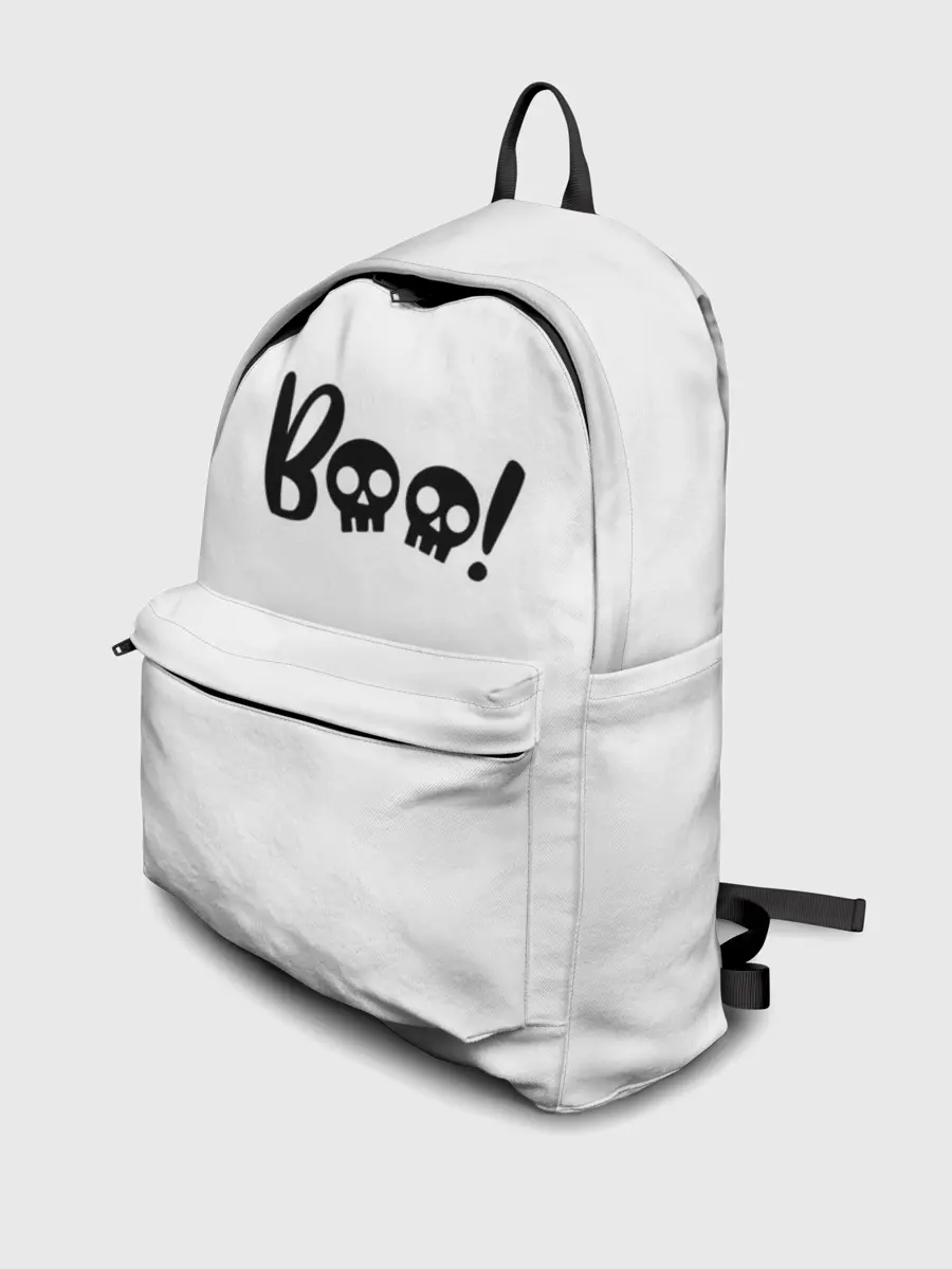 Рюкзак джинсовый / boo-череп