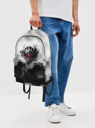 Рюкзак джинсовый / Берсерк: Облачно.