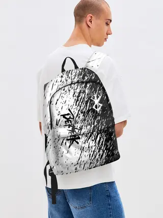 Рюкзак джинсовый / Anime Berserk.