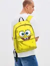 Рюкзак джинсовый / Губка Боб / SpongeBob