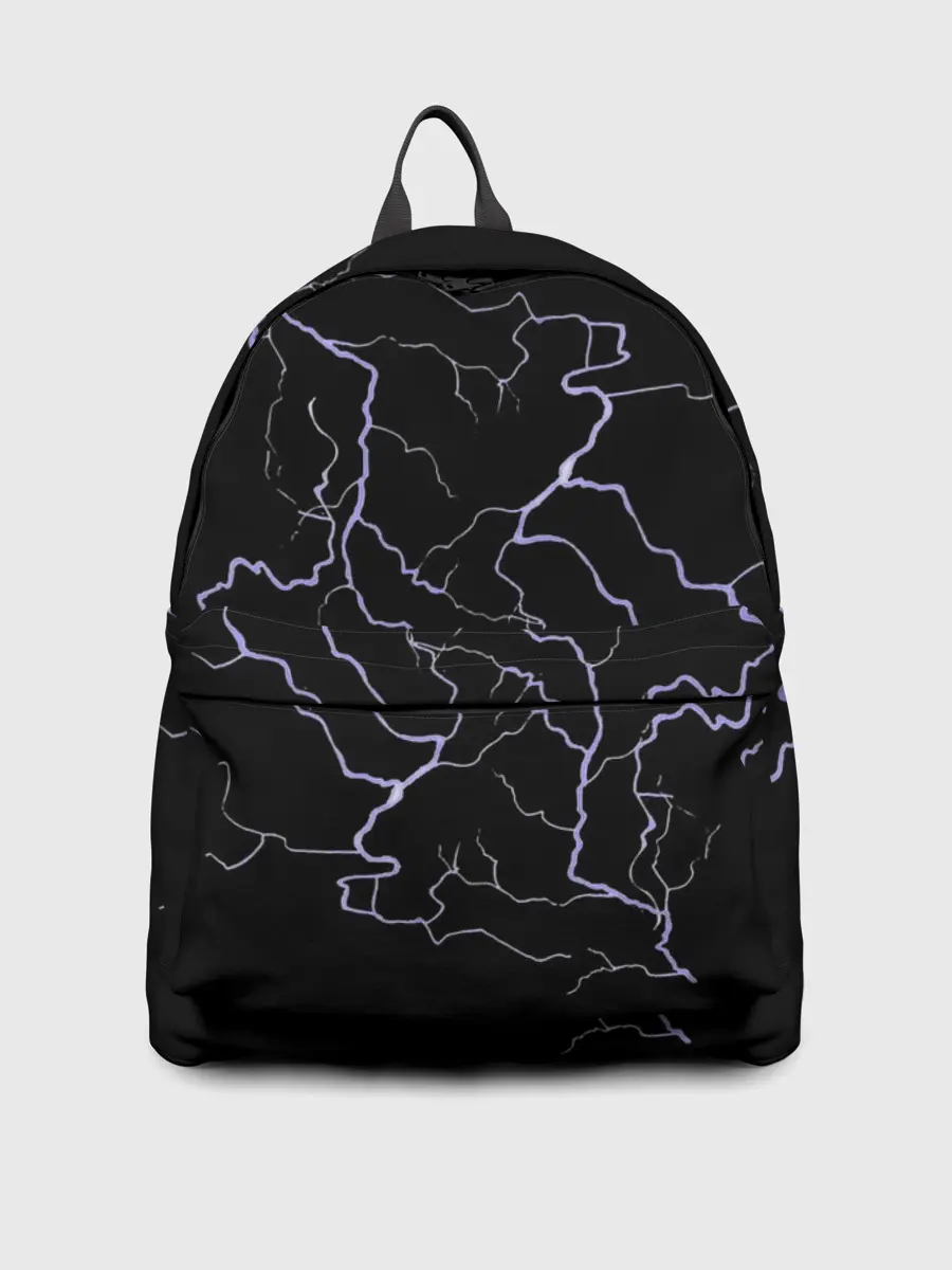 Рюкзак джинсовый / МОЛНИЯ | LIGHTNING