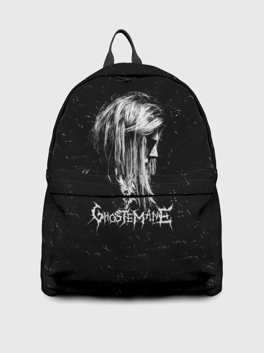 Рюкзак джинсовый / GHOSTEMANE Rap | Гостмейн ЧБ