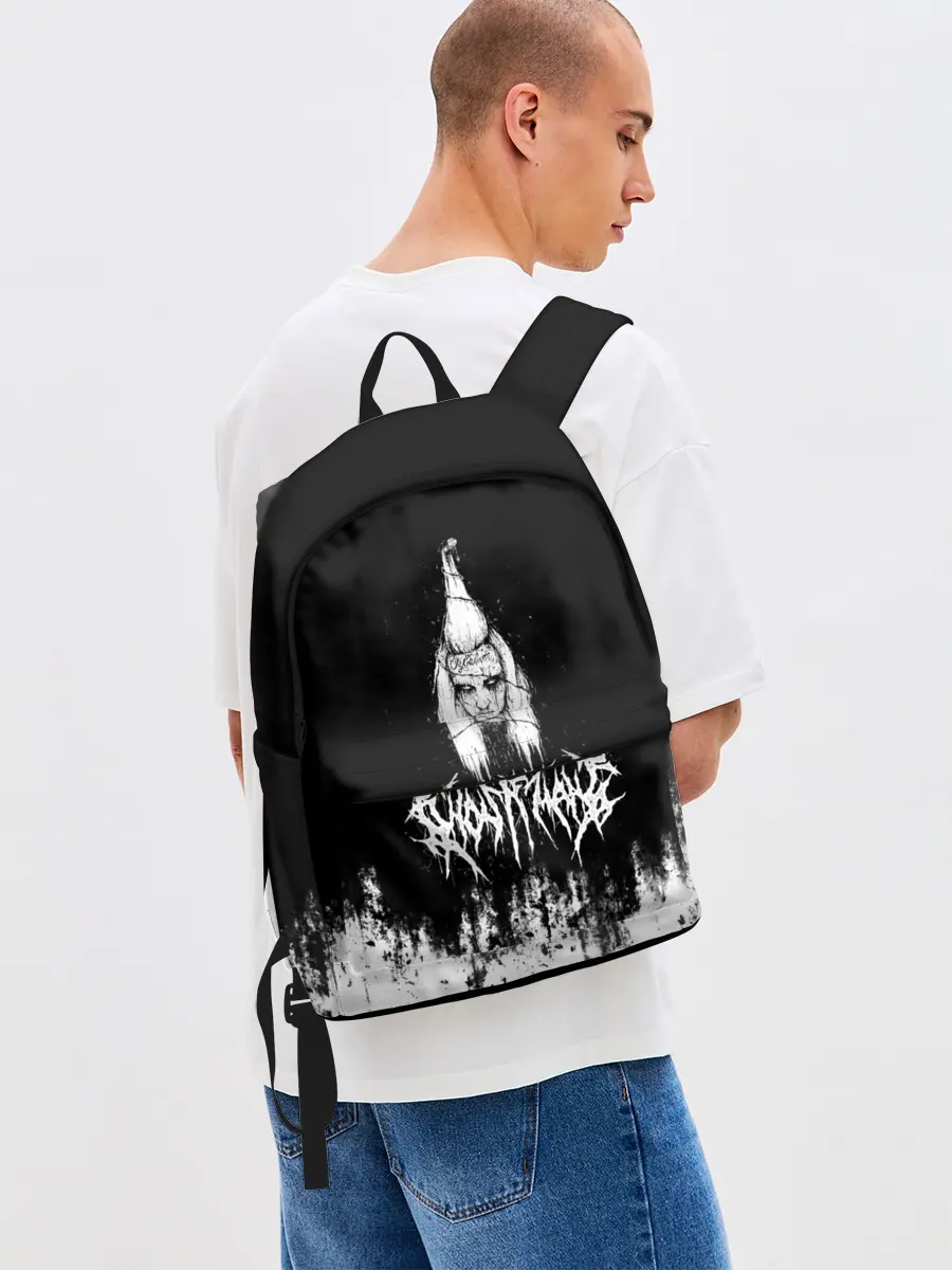 Рюкзак джинсовый / GHOSTEMANE Hip-Hop Grunge | Гостмейн