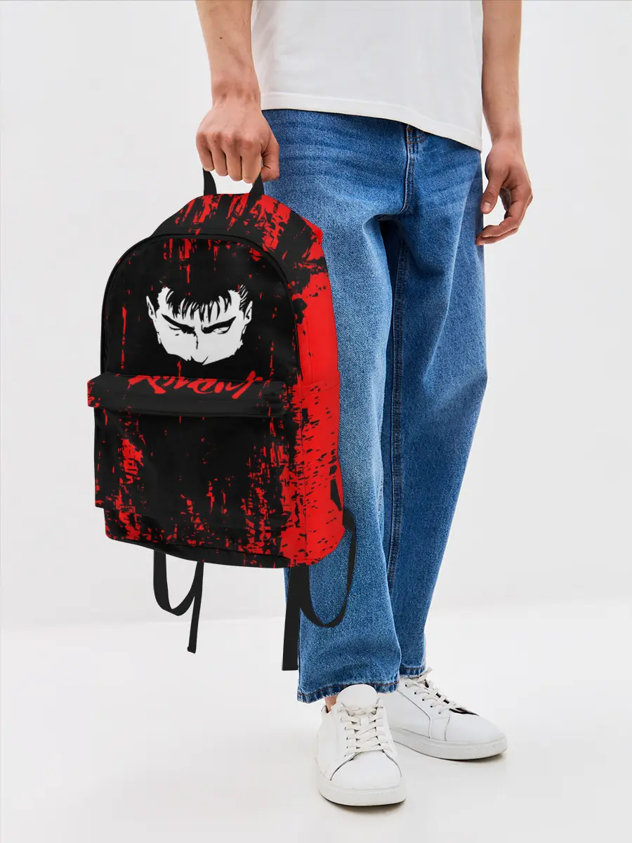 Рюкзак джинсовый / Logo Berserk