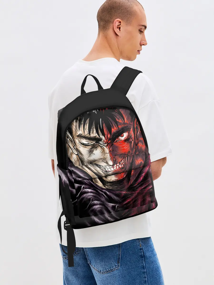 Рюкзак джинсовый / BERSERK | БЕРСЕРК ЯРОСТЬ