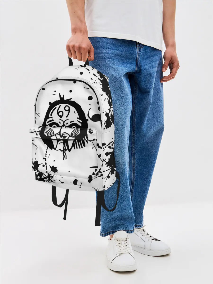 Рюкзак джинсовый / 6IX9INE TEKASHI 69