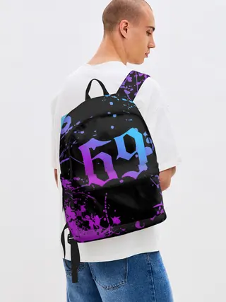 Рюкзак джинсовый / 6IX9INE 69