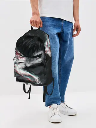 Рюкзак джинсовый / BERSERK | БЕРСЕРК ГАТС