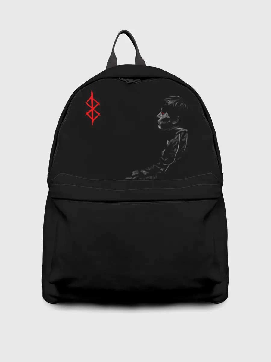 Рюкзак джинсовый / берсерк berserk аниме,