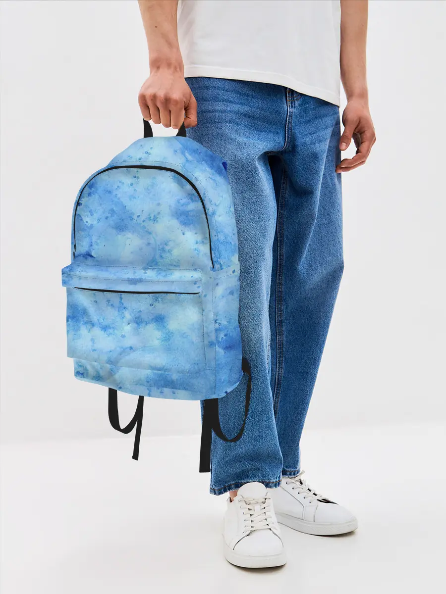 Рюкзак джинсовый / Красочная синева