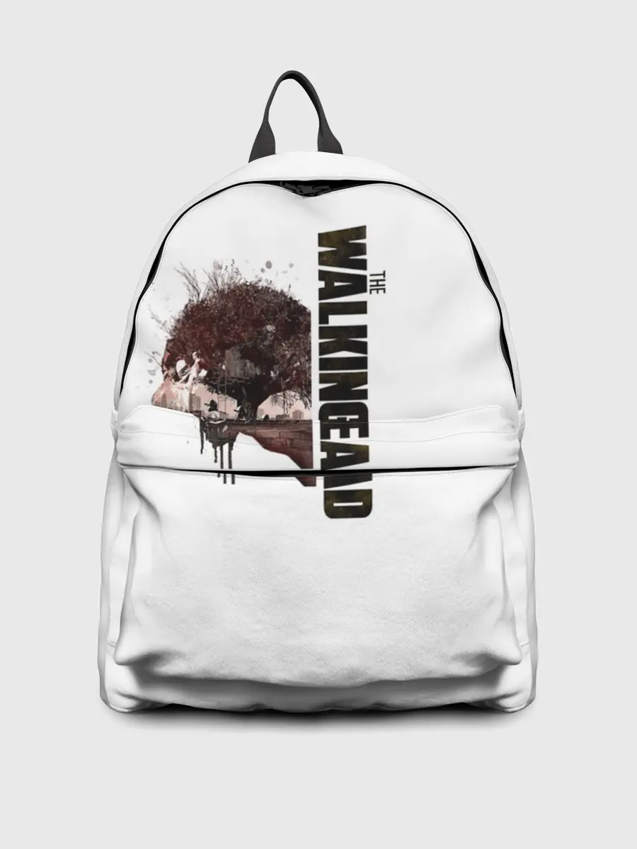 Рюкзак джинсовый / Ходячие Мертвецы 11