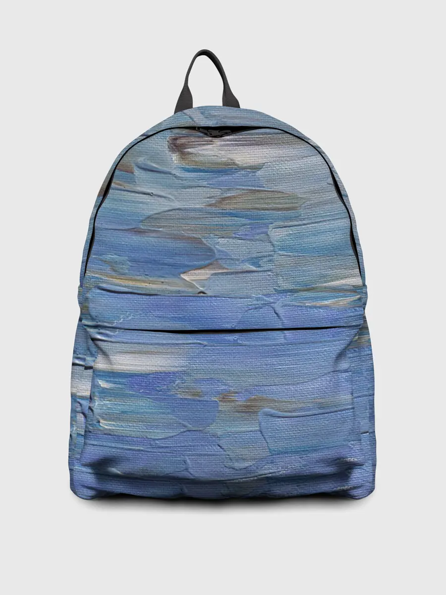 Рюкзак джинсовый / Мазки красок